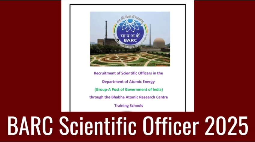 BARC Scientific Officer Recruitment