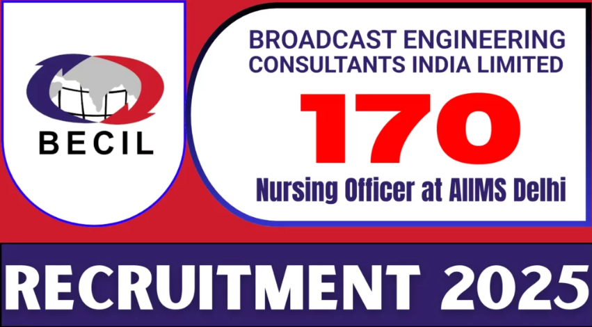 BECIL Nursing Officer Recruitment