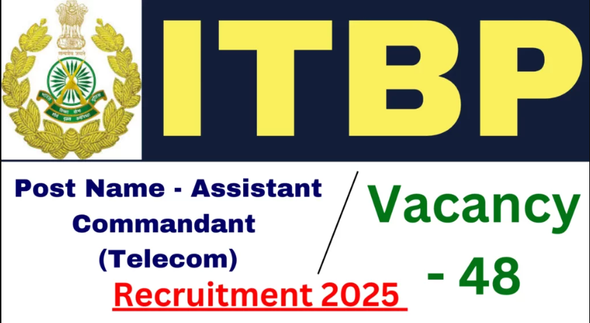 ITBP Assistant Commandant Telecom Recruitment