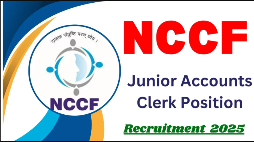 NCCF Junior Accounts Clerk Recruitment