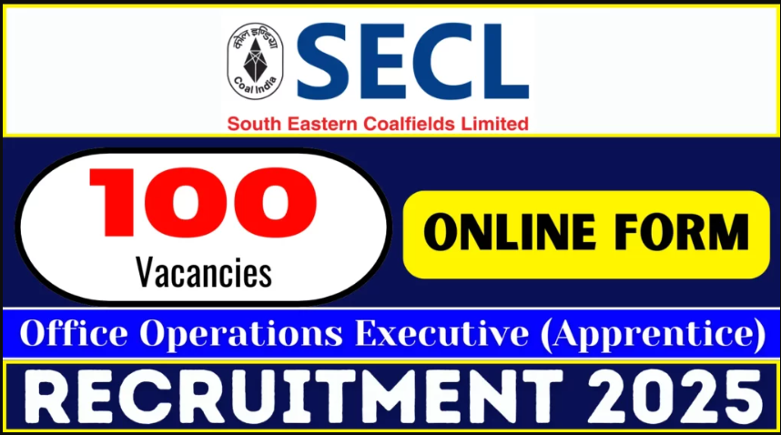 SECL Office Operations Executive Recruitment