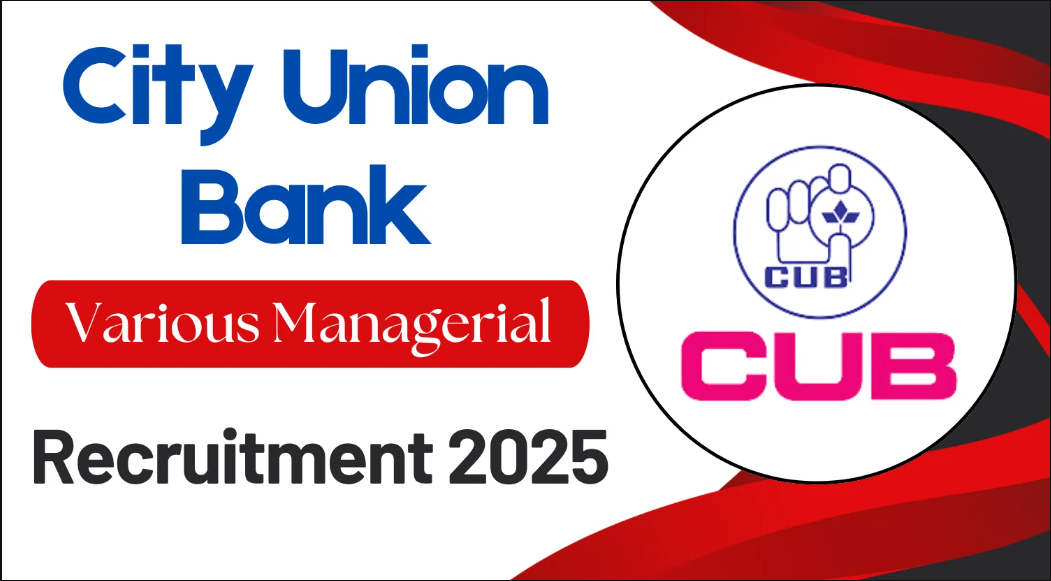 The City Union Bank Recruitment