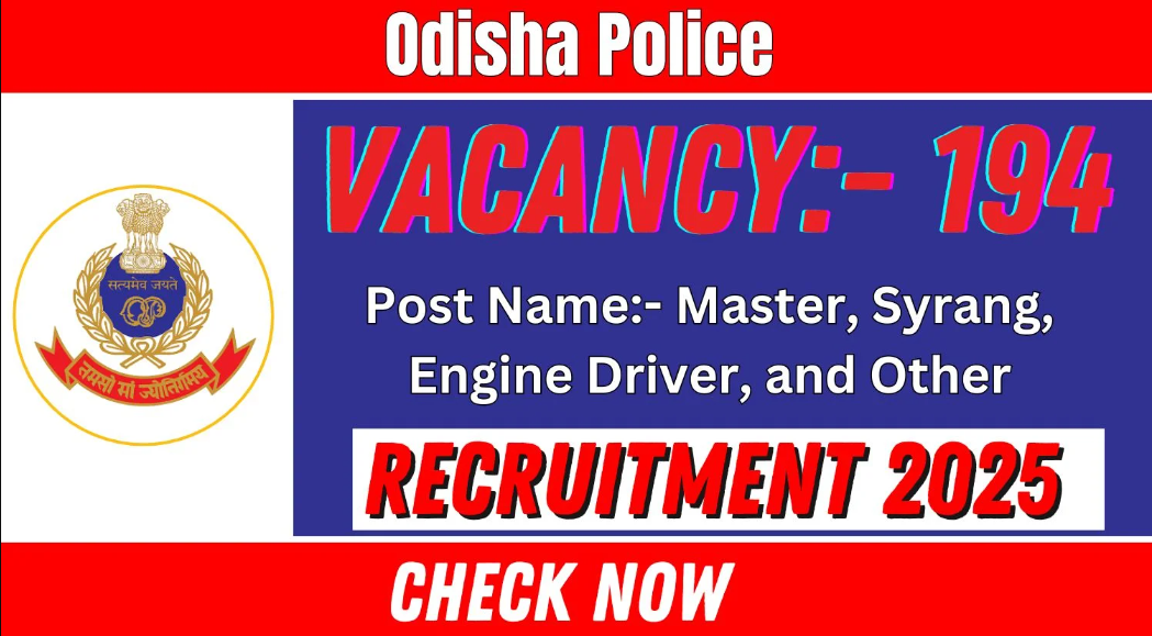 The Odisha Police Recruitment