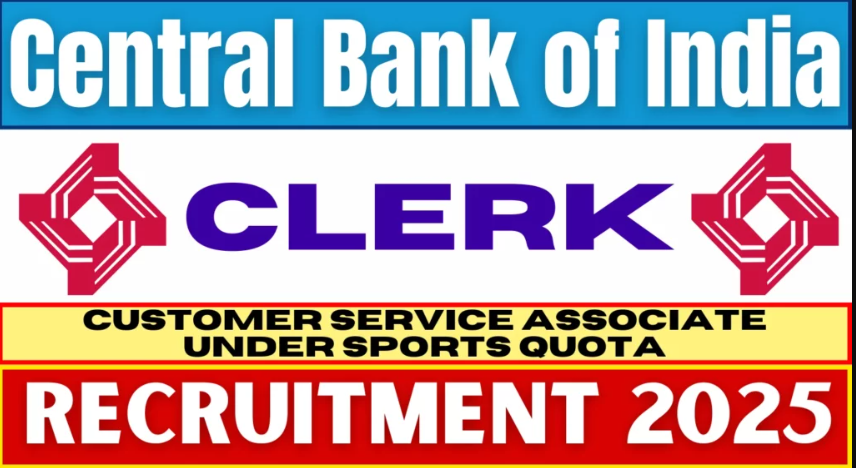 Central Bank of India Clerk Recruitment