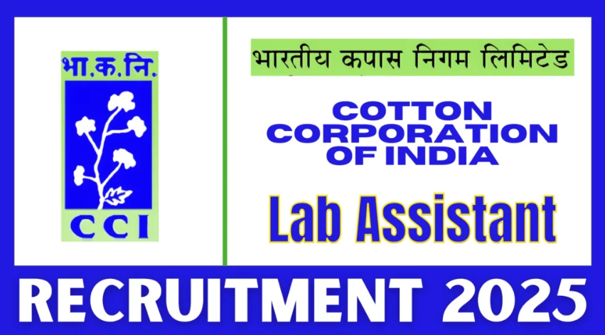 Cotton Corporation of India Lab Assistant Recruitment