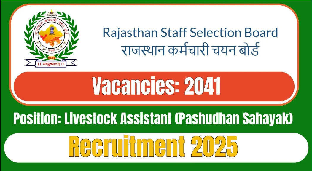 RSSB Livestock Assistant Recruitment