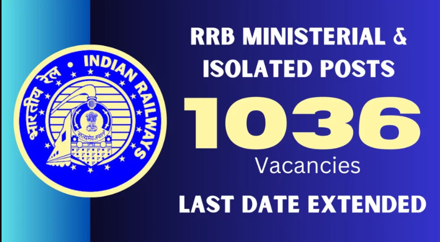 Railway RRB Ministerial and Isolated Recruitment