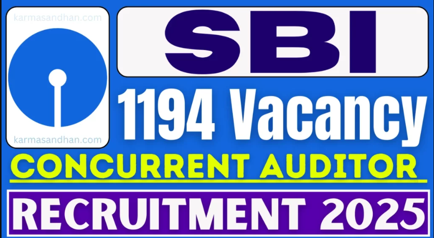 SBI Concurrent Auditor Recruitment