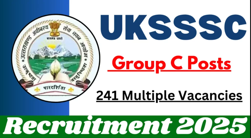 UKSSSC Group C Recruitment