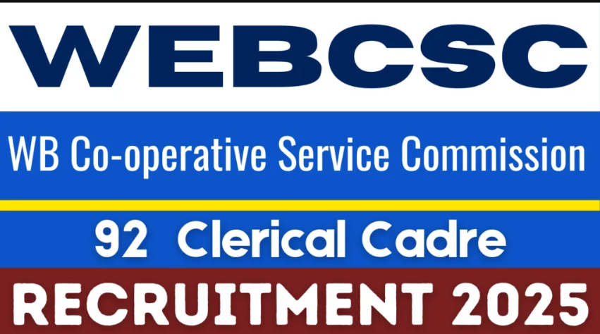 WEBCSC Clerk Recruitment 2025