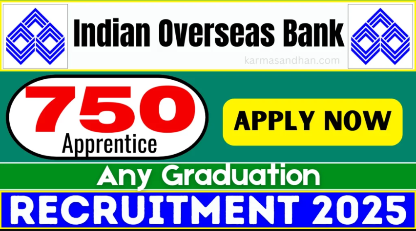 IOB Apprentice Recruitment 2025